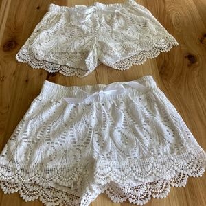 S Lace Shorts $15.00 each